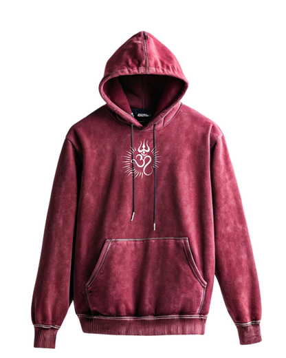 The Cosmic Shiva Acid-wash Hoodie