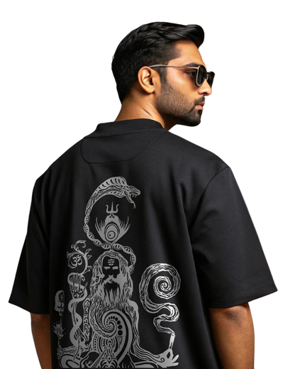 Aghori Oversized French Terry T-shirt