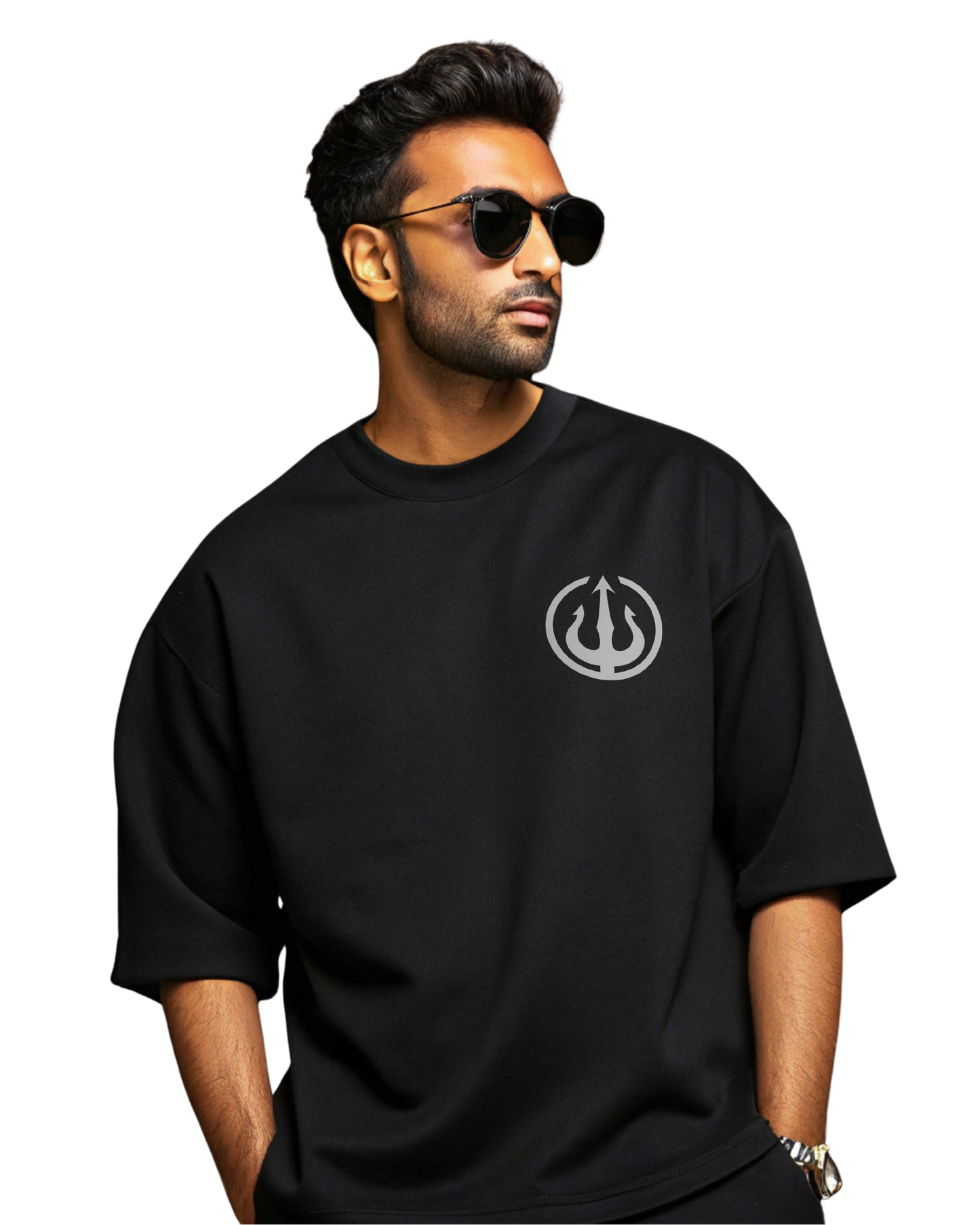 Aghori Oversized French Terry T-shirt